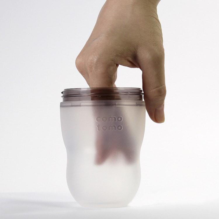 Comotomo Natural Silicone Baby Bottle 150ml - PINK