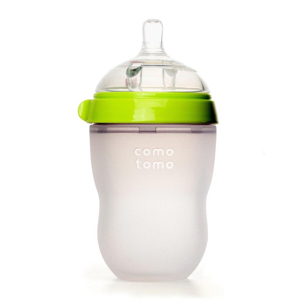 Comotomo Green Silicone Baby Bottle 250ml 